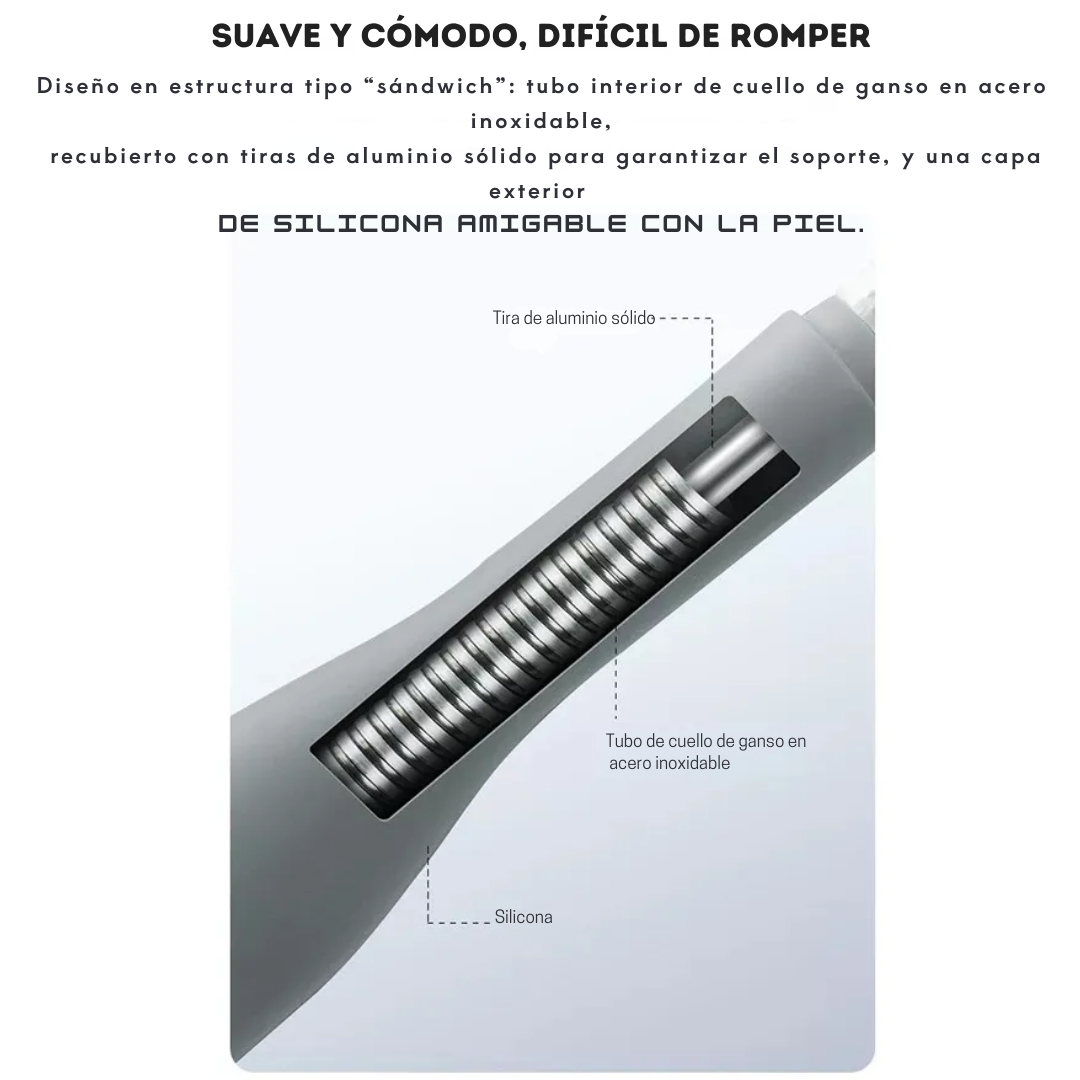 Nimora Grip360 – Soporte Magnético de Cuello para Celular 📱