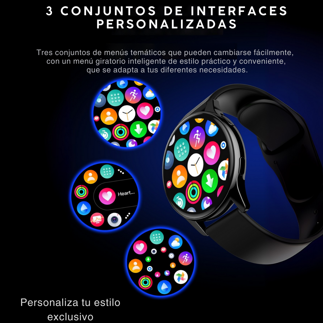 Nimora Vital One – Smartwatch con Monitoreo de Salud y Llamadas Bluetooth ⌚
