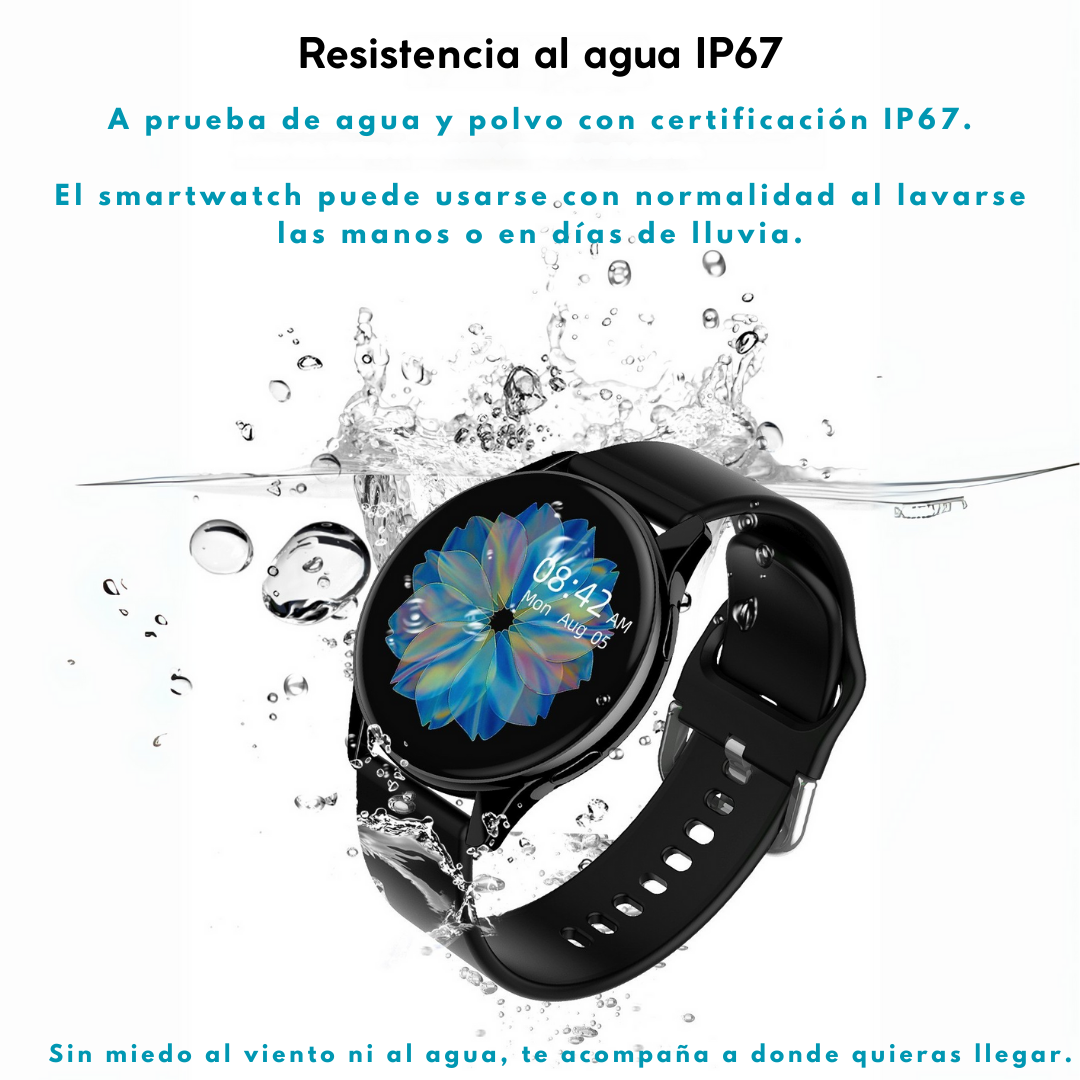Nimora Vital One – Smartwatch con Monitoreo de Salud y Llamadas Bluetooth ⌚