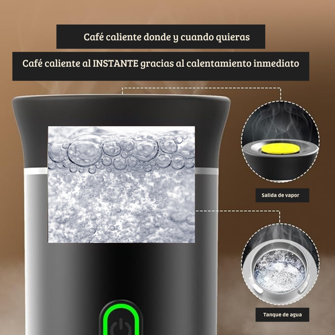 Cafetera espresso portátil 3 en 1
