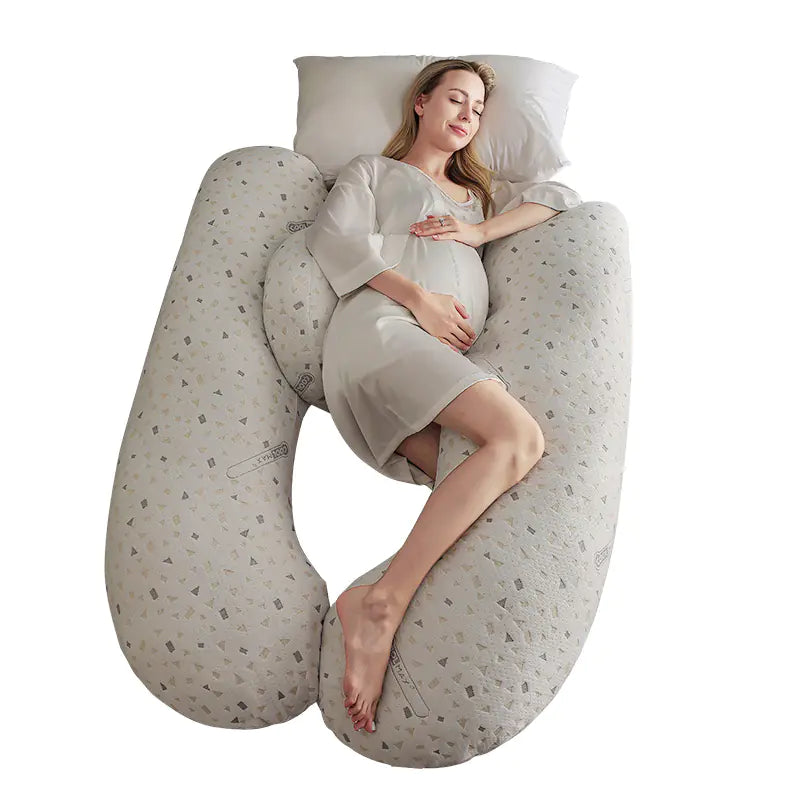Nimora Maternity Dream – Almohada maternal en forma de U para dormir de lado 🤰💤