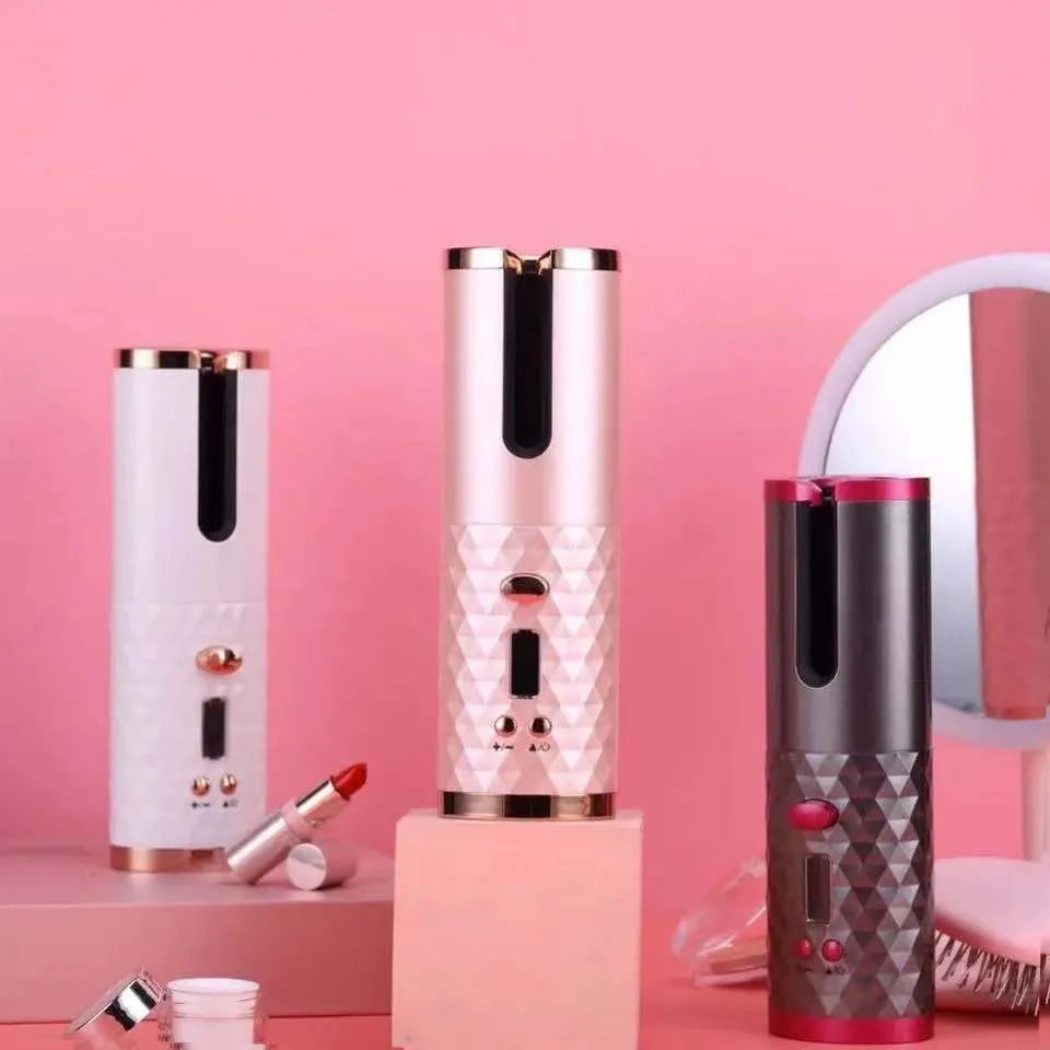 Portable Automatic Wireless Hair Curler