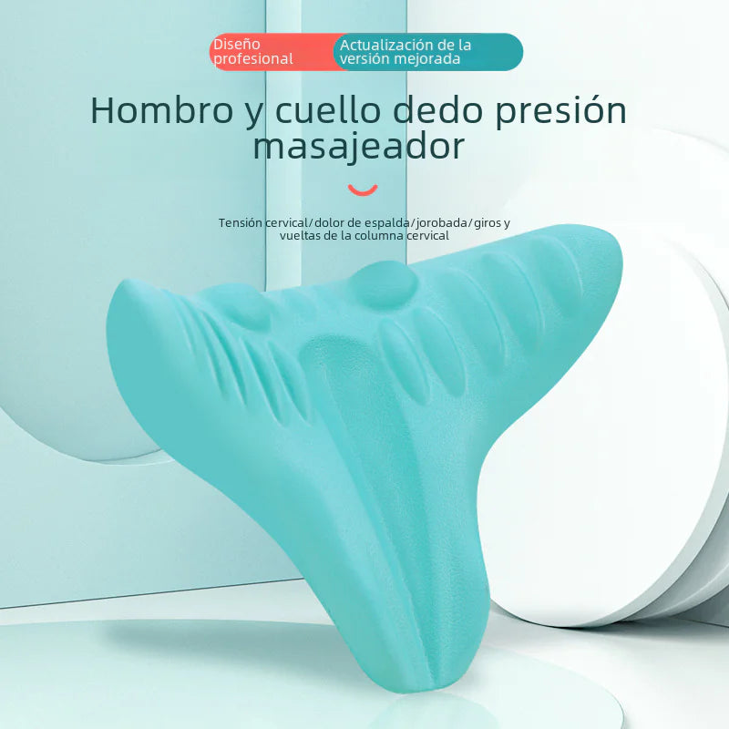 Almohada de Tracción y Masaje Cervical