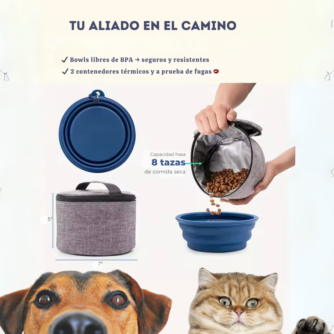 Nimora PetJourney – Bolso de viaje para mascotas 🐾✈️