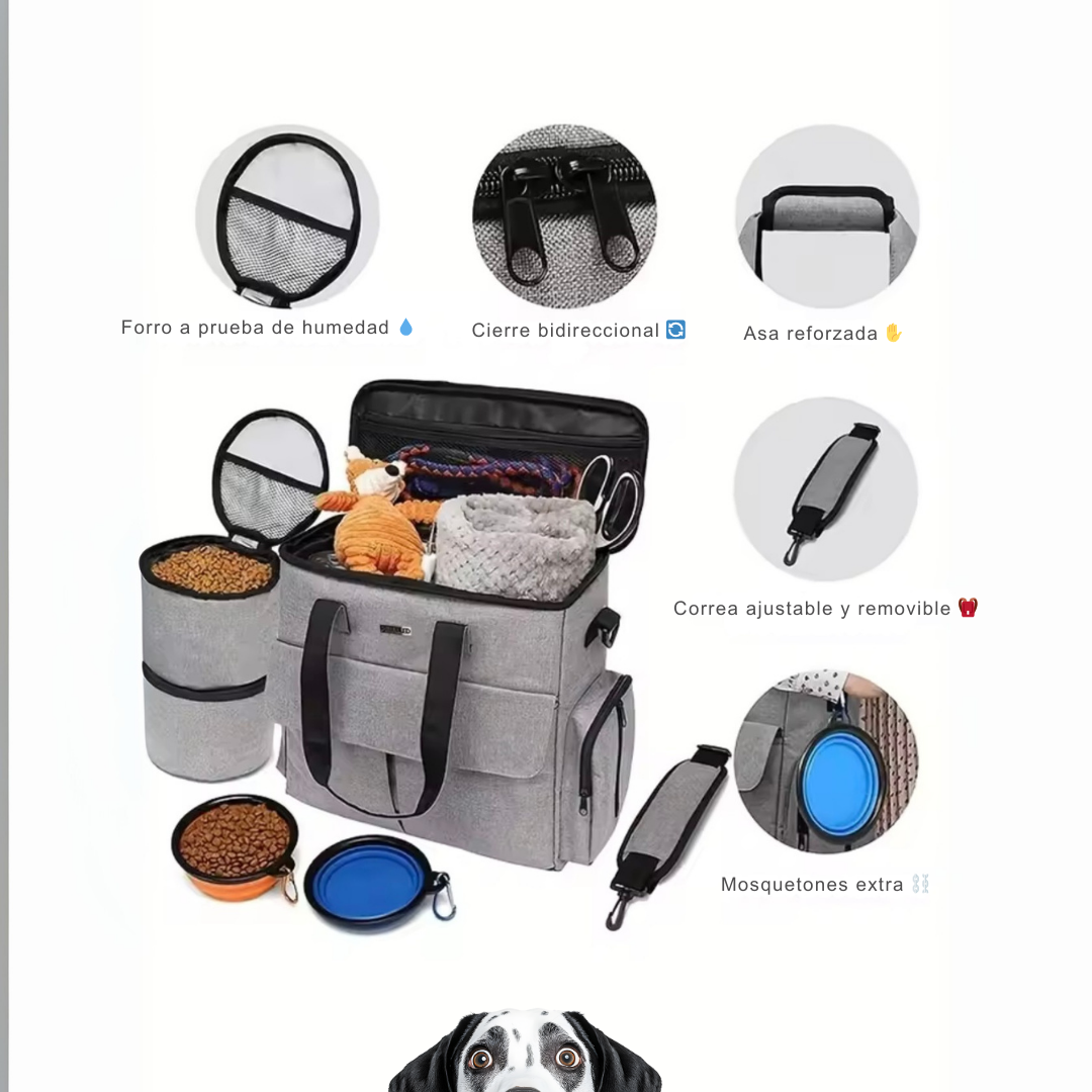 Nimora PetJourney – Bolso de viaje para mascotas 🐾✈️