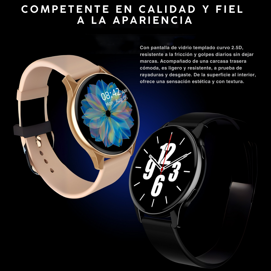 Nimora Vital One – Smartwatch con Monitoreo de Salud y Llamadas Bluetooth ⌚