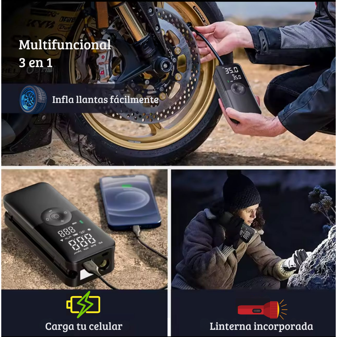 Compresor de aire portátil