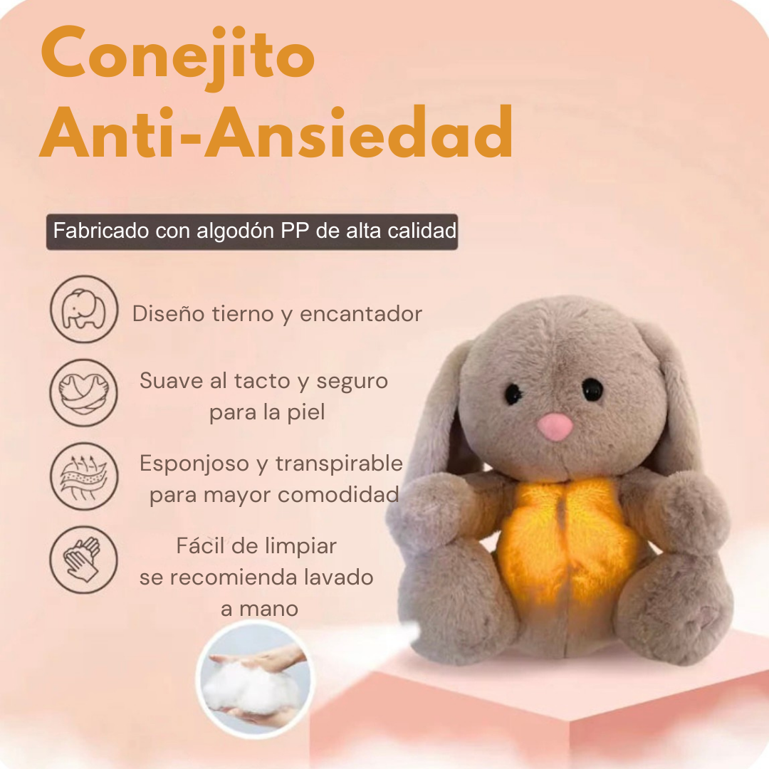 Nimora Breathing Bunny – Peluche con respiración calmante 🐰💤