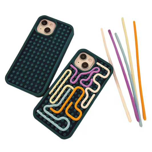 Funda de teléfono con diseño creativo (sensorial anti-estrés)