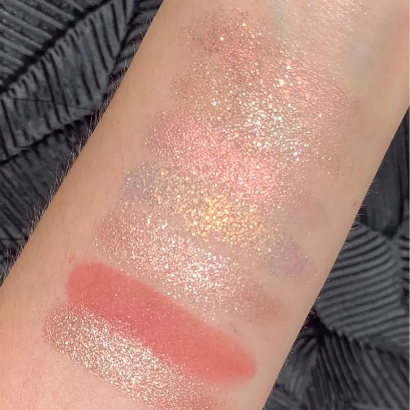 Paleta de Sombras de Ojos de Nueve Colores DIKALU Sunset Glow