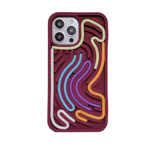 Funda de teléfono con diseño creativo (sensorial anti-estrés)