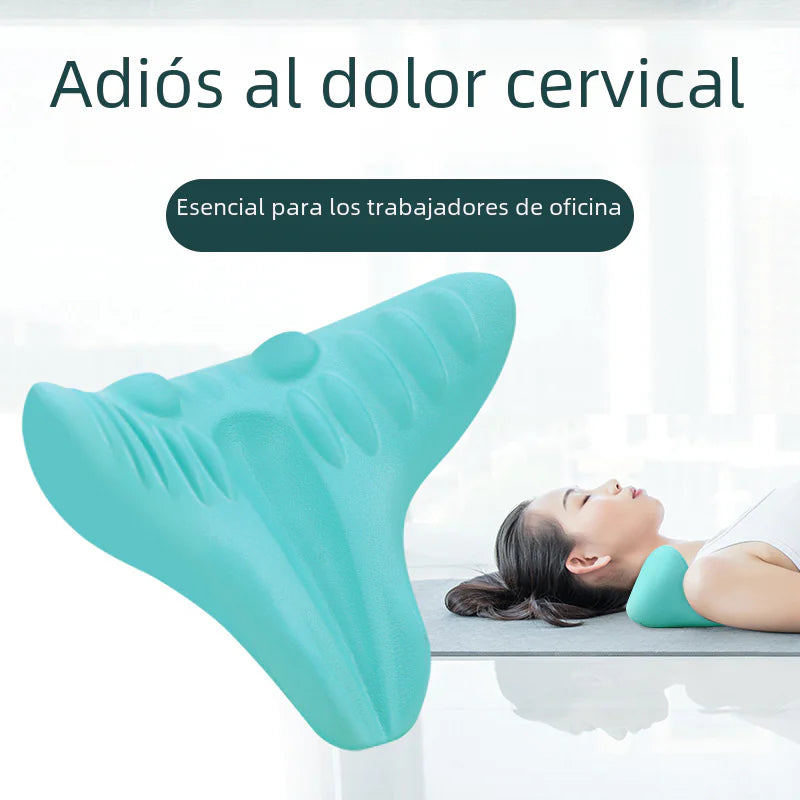 Almohada de Tracción y Masaje Cervical
