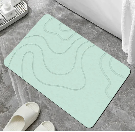 Nimora ZenMat – Alfombra de baño de diatomita, antiderrapante y de secado rápido 🛁