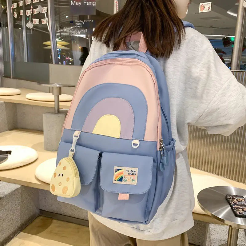 Nimora Rainbow Flow Backpack 🌈