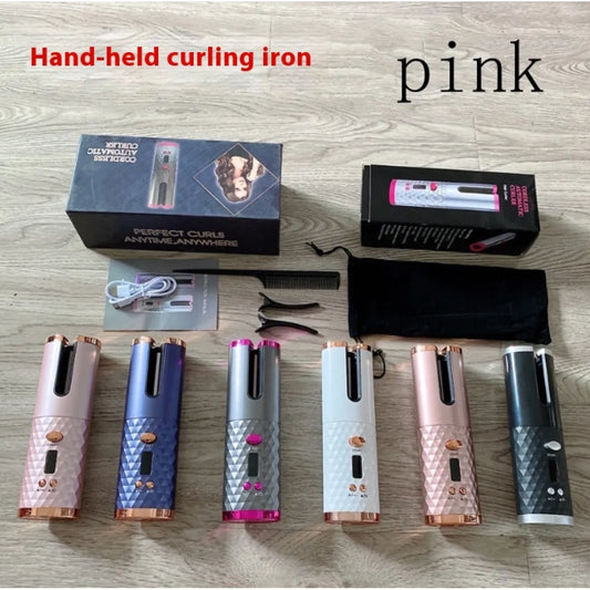 Portable Automatic Wireless Hair Curler