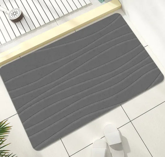 Nimora ZenMat – Alfombra de baño de diatomita, antiderrapante y de secado rápido 🛁