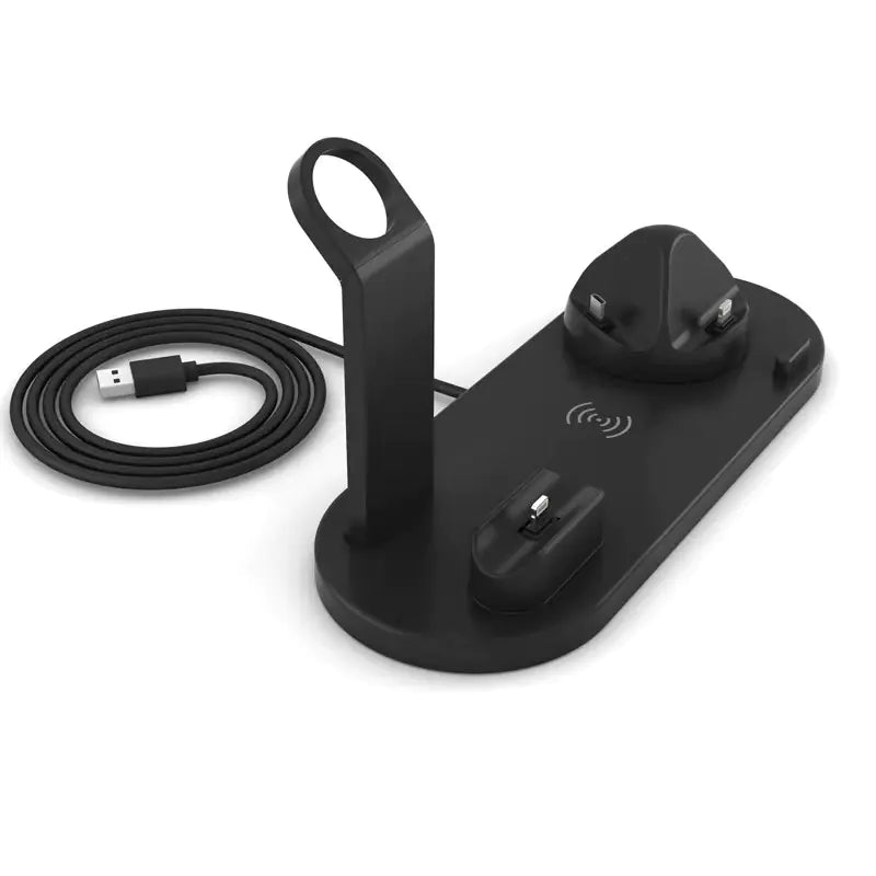 Nimora PowerHub 4-in-1 – Cargador inalámbrico multifuncional ⚡📱🎧⌚