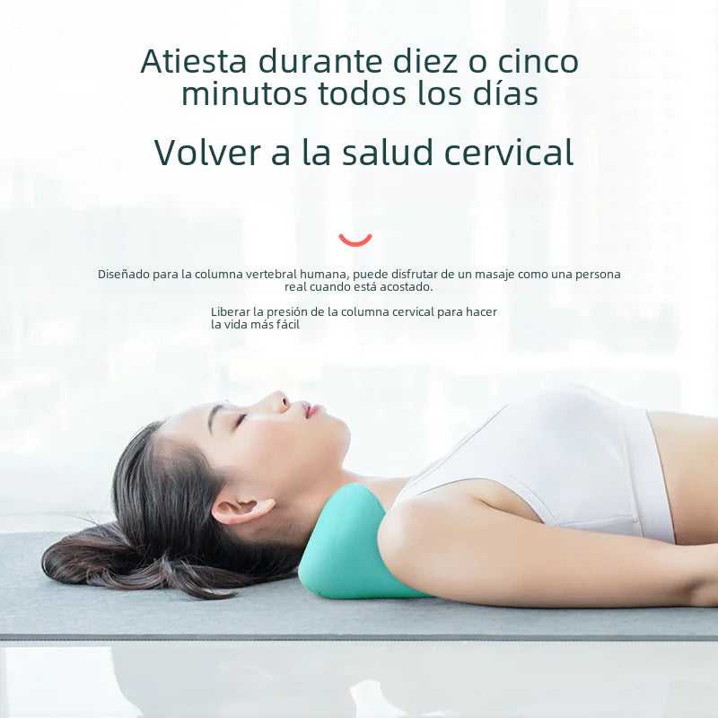 Almohada de Tracción y Masaje Cervical