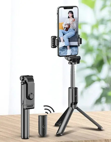 Nimora GlowStick – Selfie Stick con luz 3 en 1 para creadores 🚀